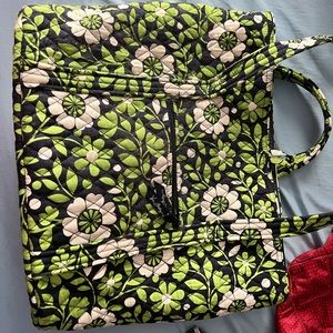 Vera Bradley tote with matching wallet